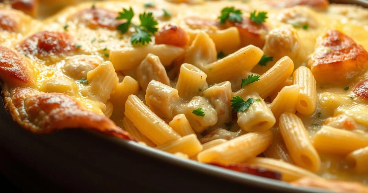 chicken pot pie pasta