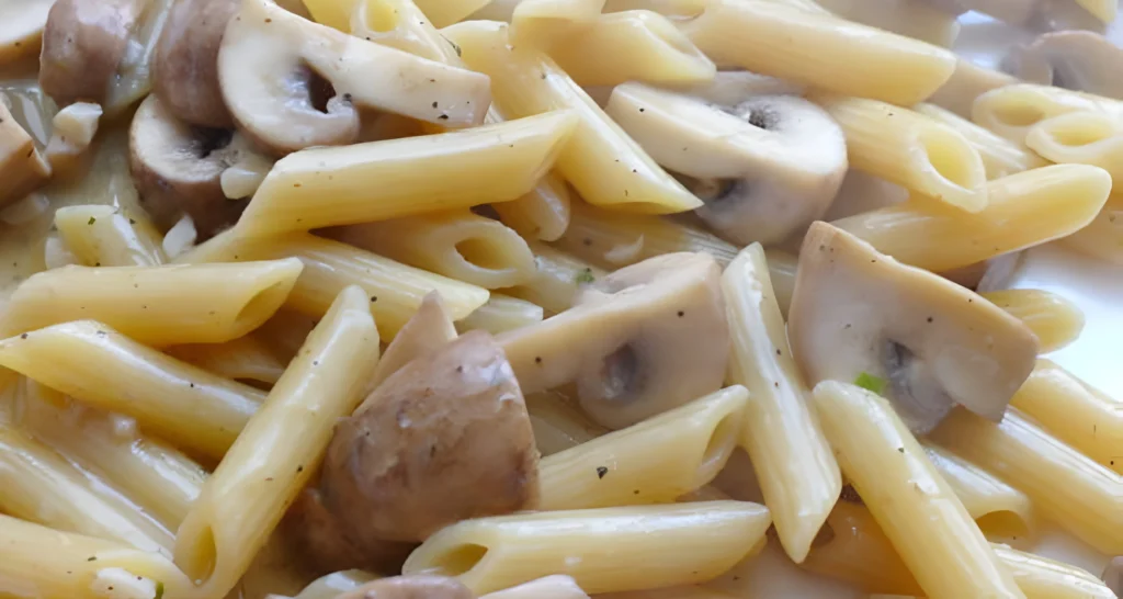 cream of mushroom soup pasta recipe