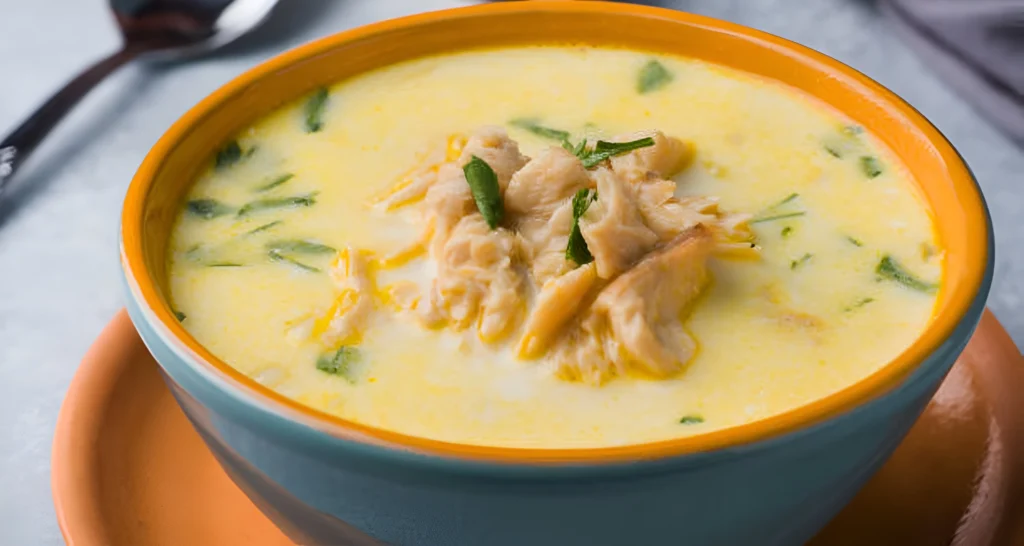 chicken poblano soup