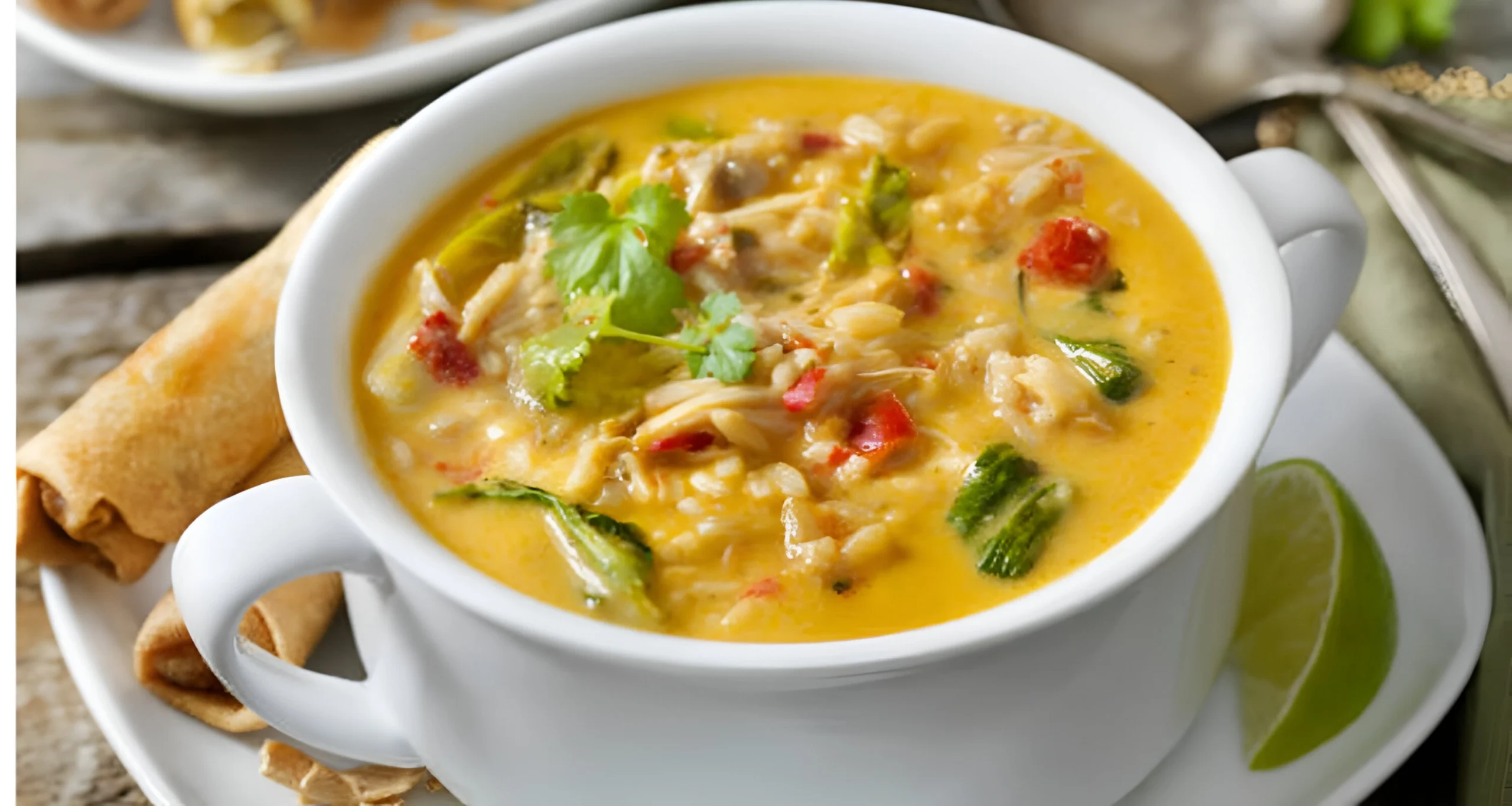 chicken poblano soup