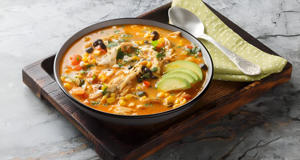 chicken poblano soup