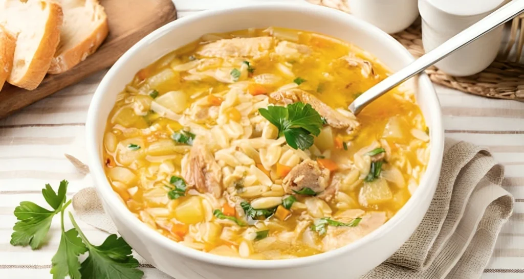 chicken orzo soup