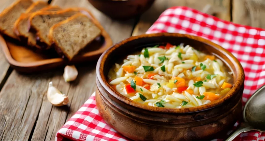 chicken orzo soup