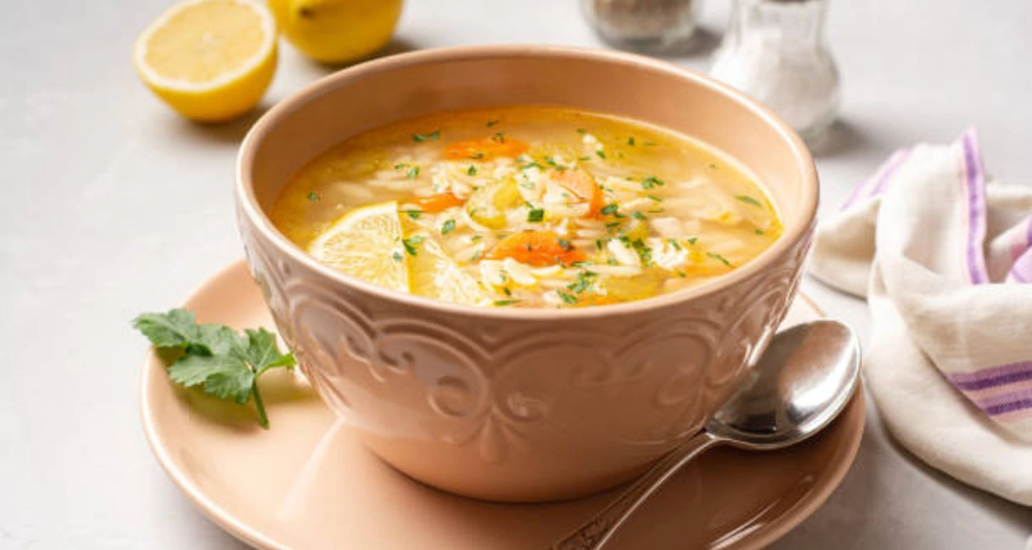 lemon orzo soup