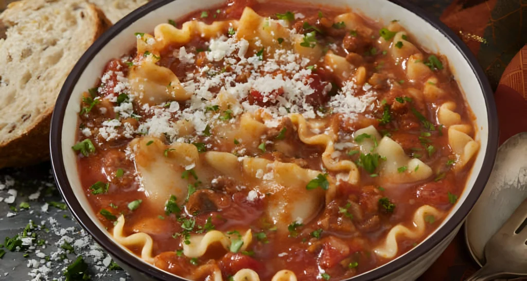 lasagna soup