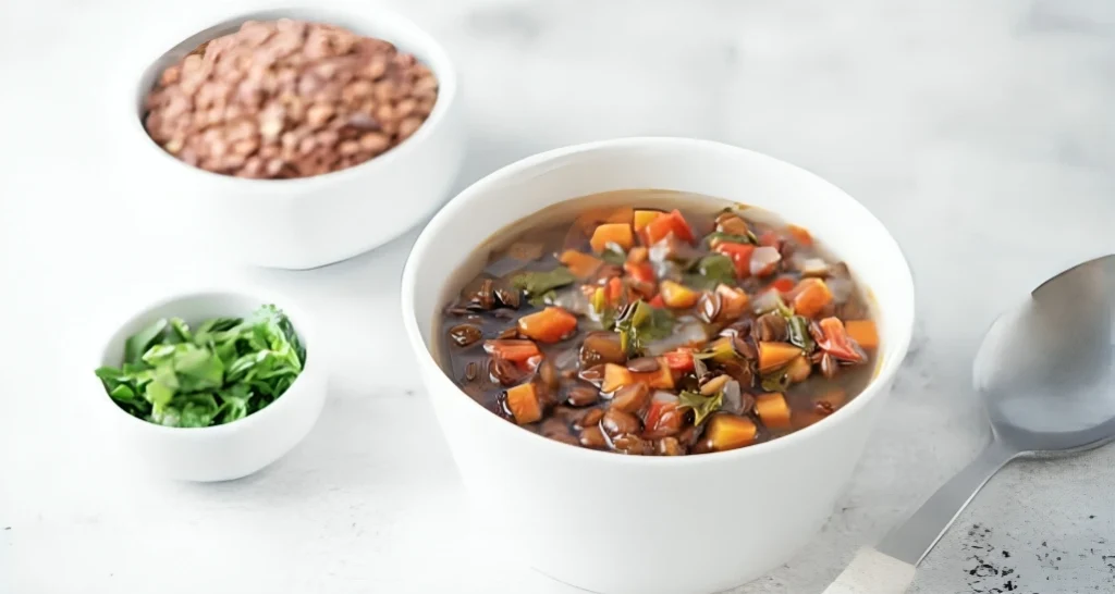 Healthy Vegan Soup Recipe: Wholesome Lentil and Veg Mix