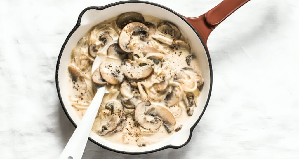 cream of mushroom pasta sauce