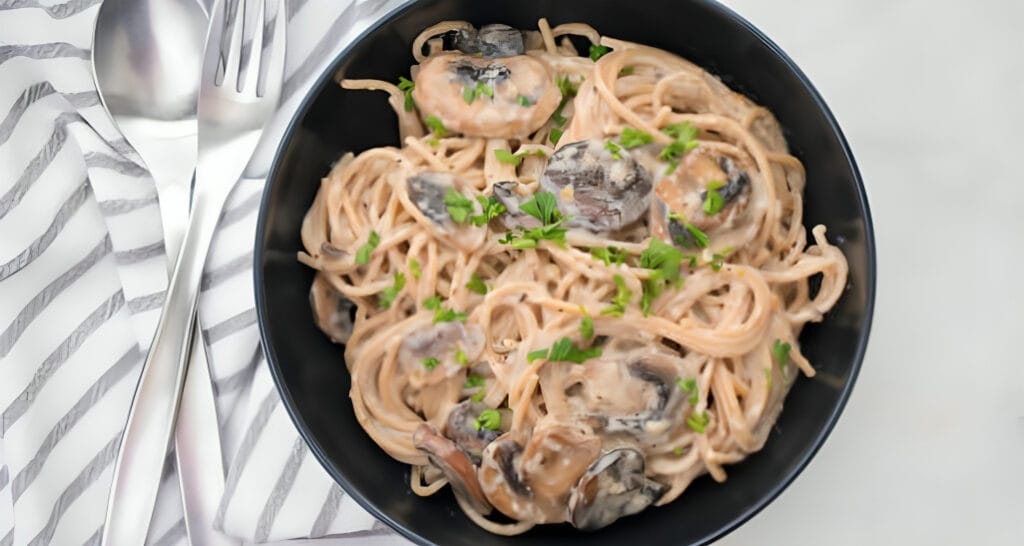 cream of mushroom pasta sauce