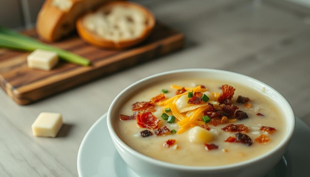 crock pot crack potato soup