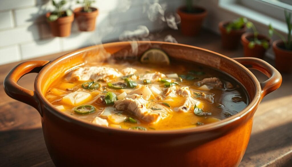 Chicken Poblano Soup Recipe