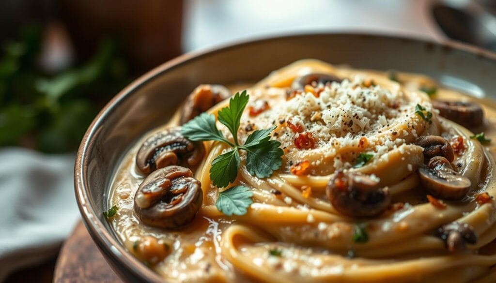 cream of mushroom pasta sauce