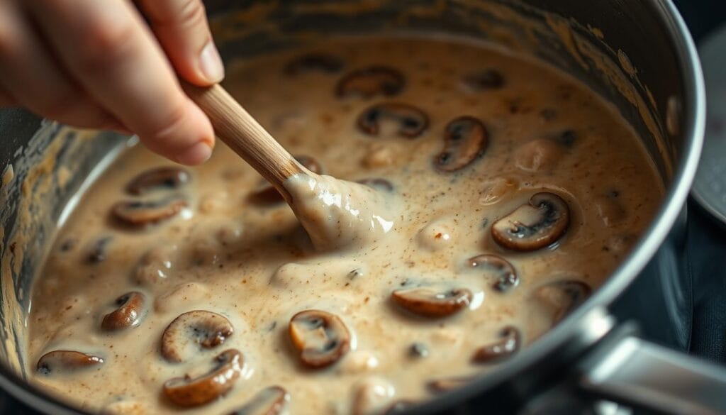 cream of mushroom soup pasta recipe