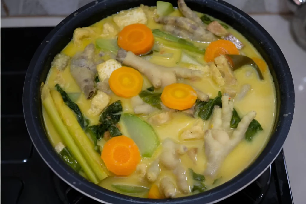 chicken feet soup
